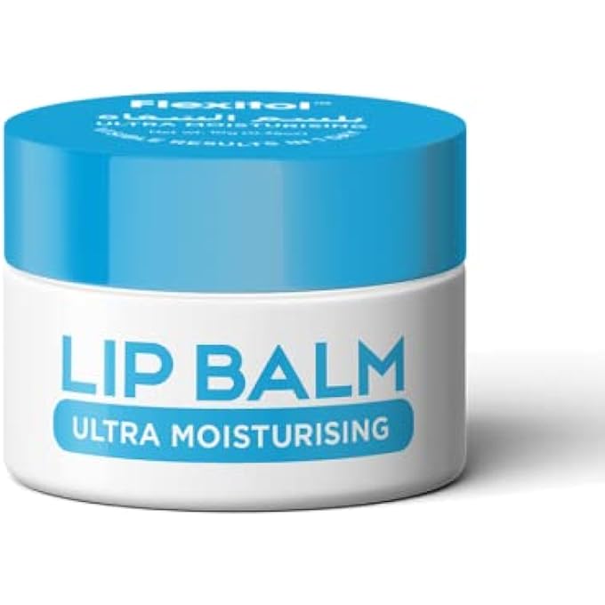 Flexitol LIP BALM TUB 10G  INTENSIVE MOISTURIZING & REPAIR FOR DRY, CHAPPED LIPS  UREA & MENTHOL FORMULA - Image 3